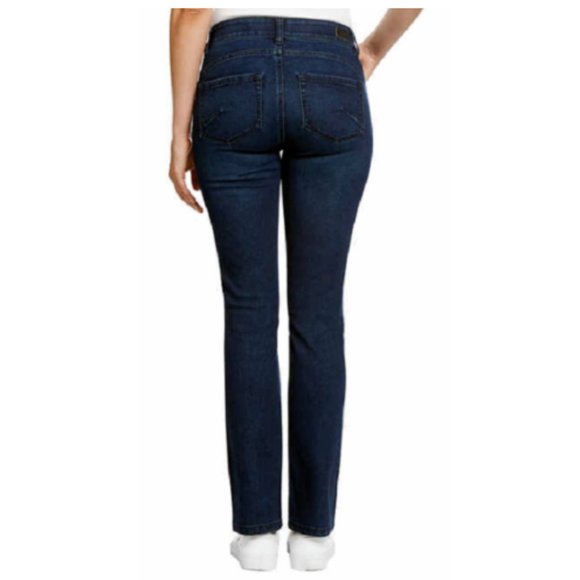 Jones New York Womens Comfort Waist Pants Denim - Picture 3 of 3
